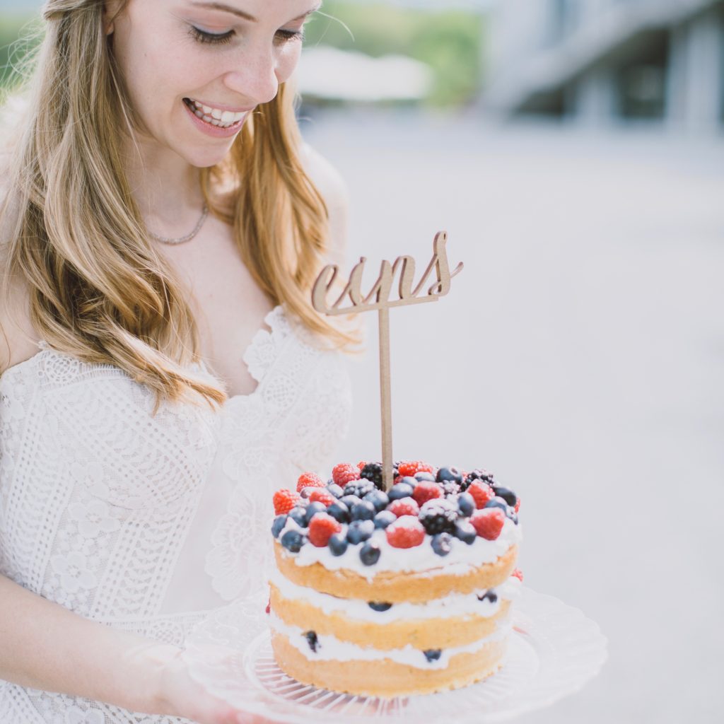 Nakedcake Hochzeitstorte Mitbringhochzeit