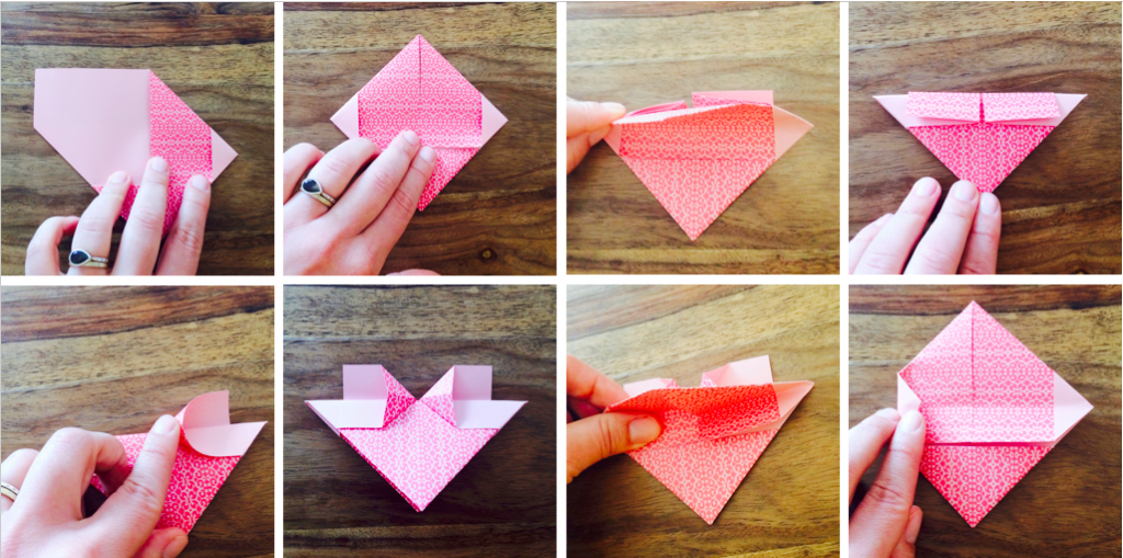 Origamiherz Anleitung