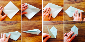 Origamischwan Anleitung