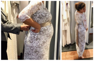 Brautkleidshopping schwanger