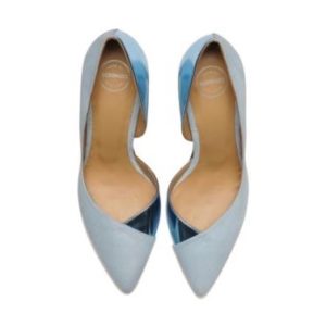Brautschuhe blau